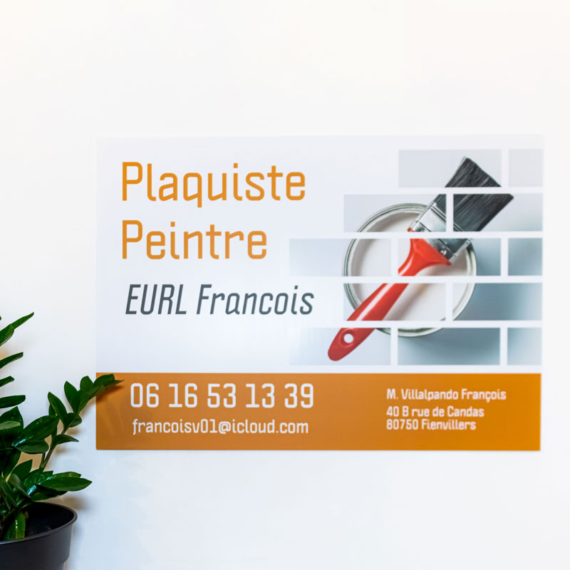 Panneau d&rsquo;affichage -EURL FRANCOIS​